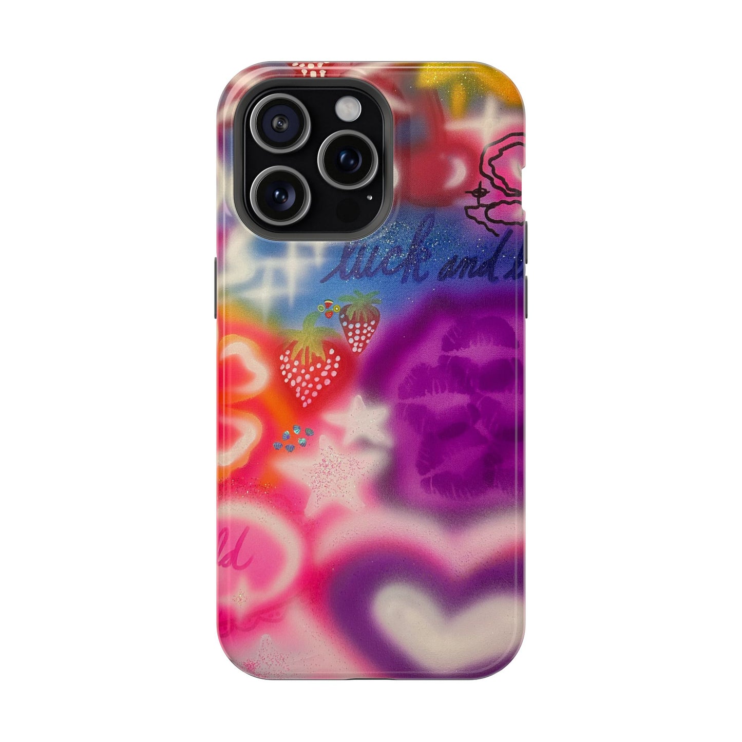 MagSafe „luck & luv pt. 2“ Airbrush iPhone Hülle