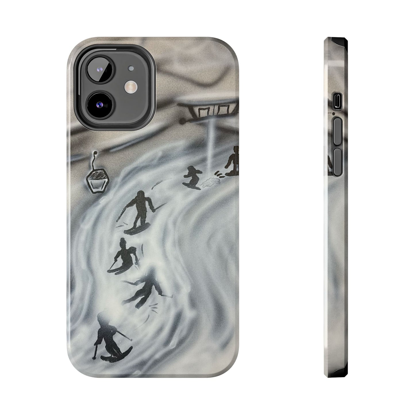 "arctic avalanche" airbrush iPhone case