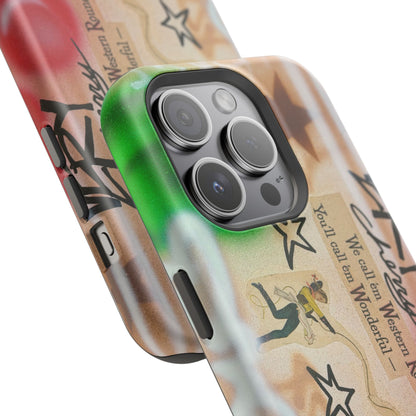 MagSafe "very cherry" airbrush iPhone case