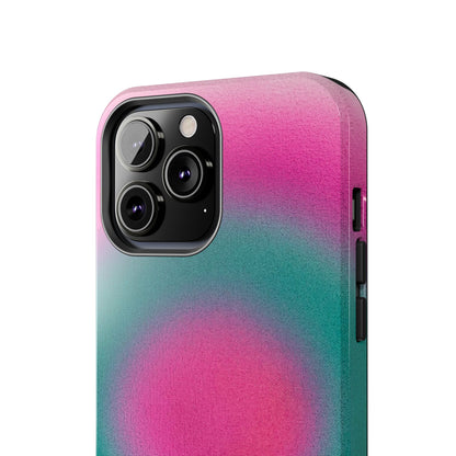 "watermelon swirl" aura airbrush iPhone case