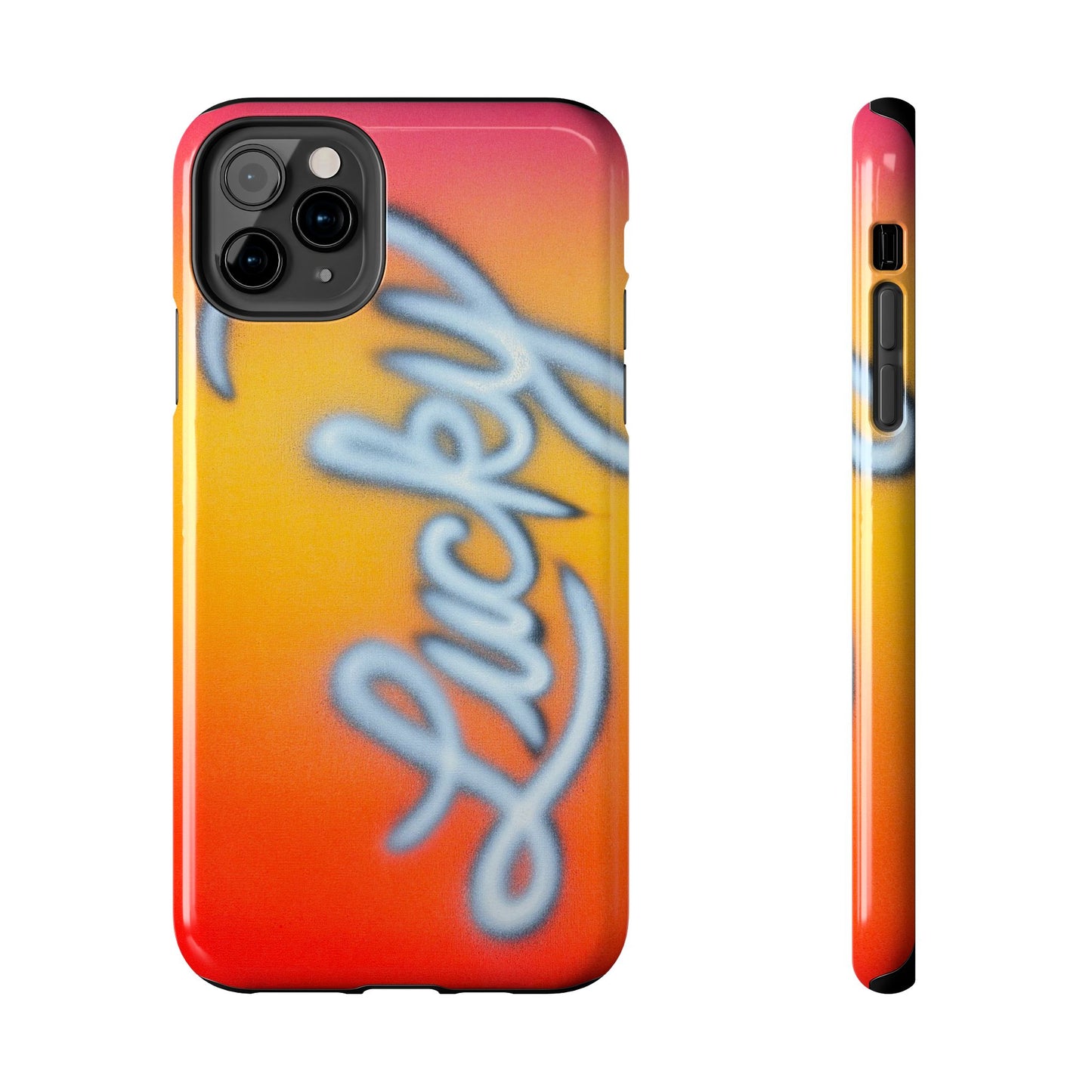 "lucky" airbrush iPhone case