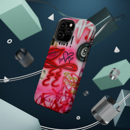 MagSafe "IT-Girl" Airbrush iPhone Hülle