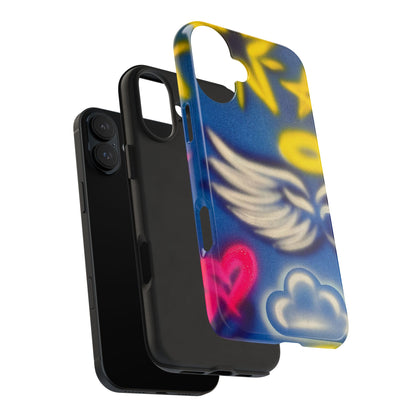 "celestial halo" airbrush iPhone case