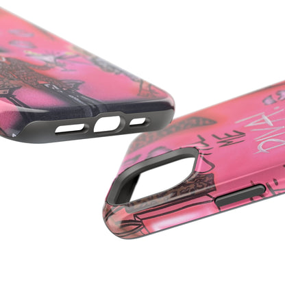 MagSafe "party diva" airbrush iPhone case