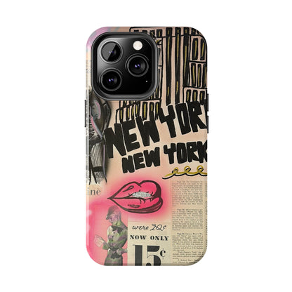 "new york, new york!" airbrush iPhone case