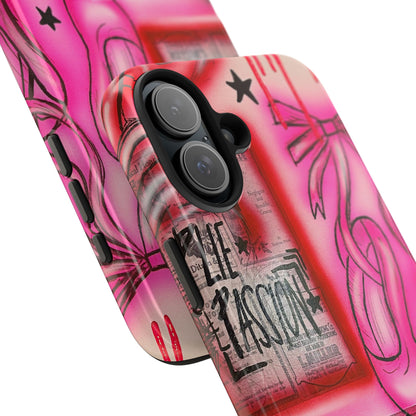 "plié passion” airbrush iPhone case