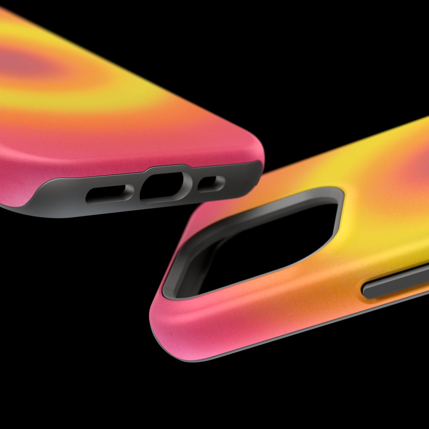 MagSafe "Pink Lemonade Aura" Airbrush iPhone Case