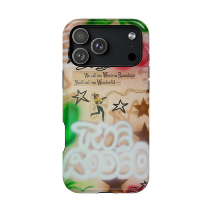 MagSafe "the rodeo" airbrush iPhone case