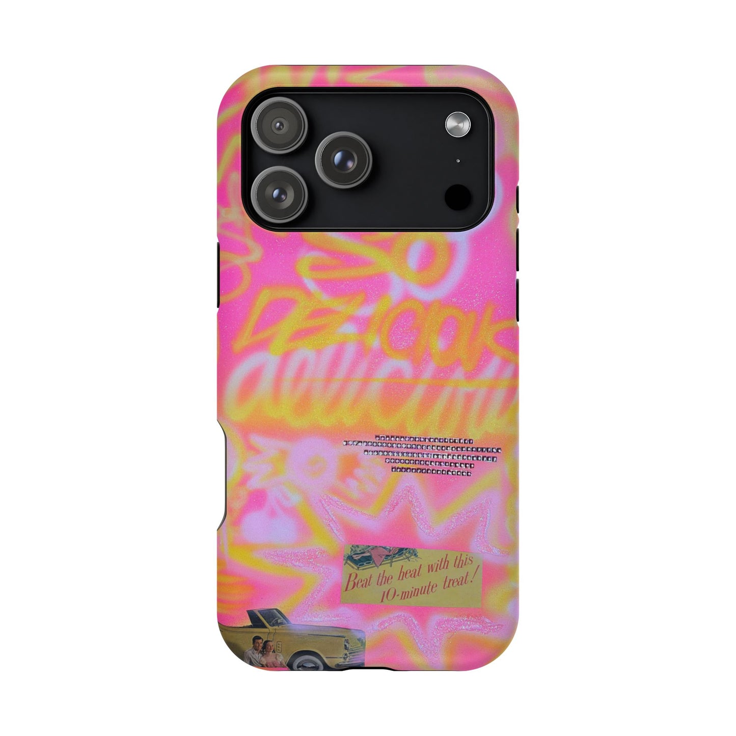 MagSafe "so delicious" airbrush iPhone case
