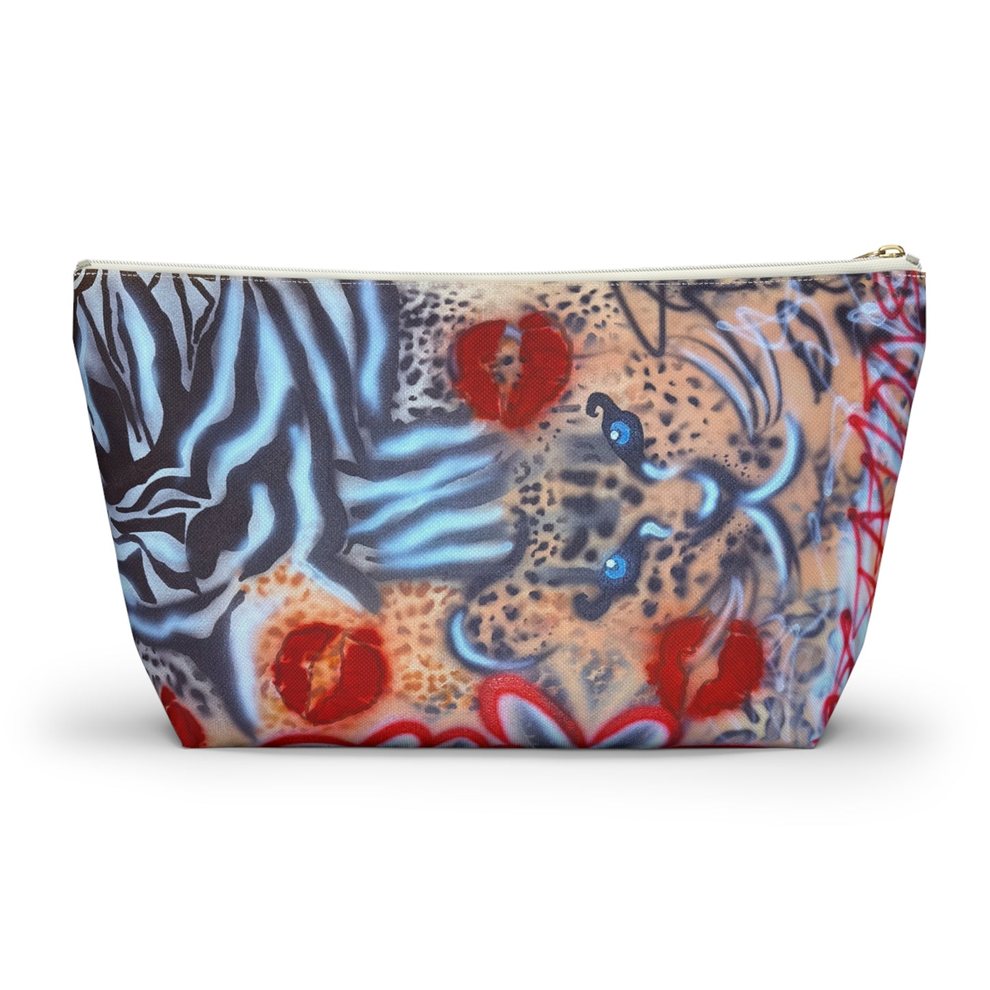 "exotic expectations" airbrush makeup pouch