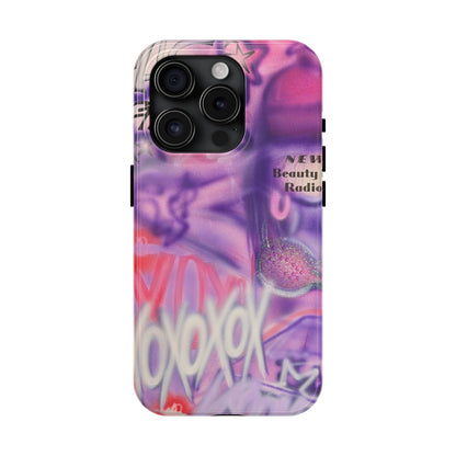 "mic check" airbrush iPhone case