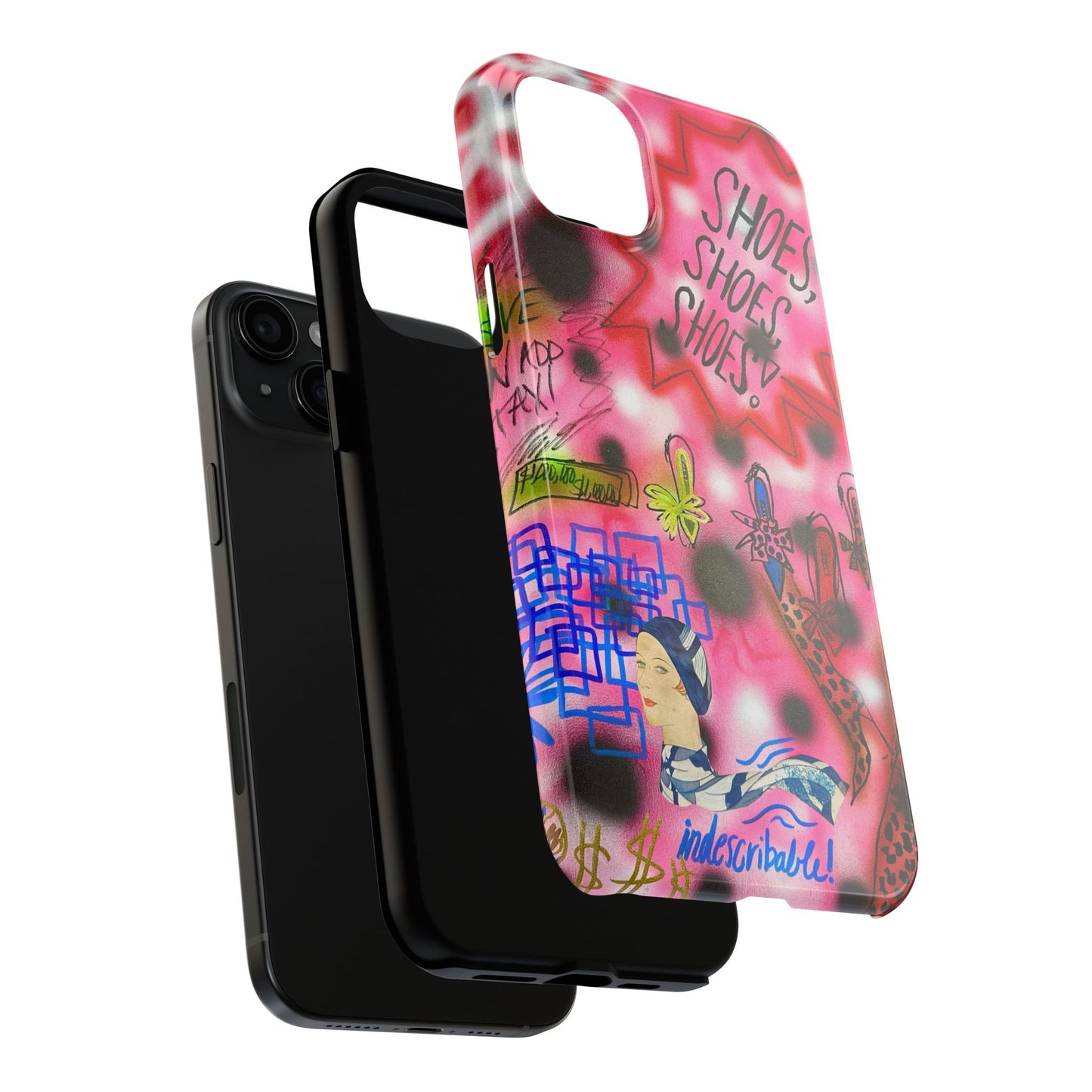"indescribable cost" airbrush iPhone case