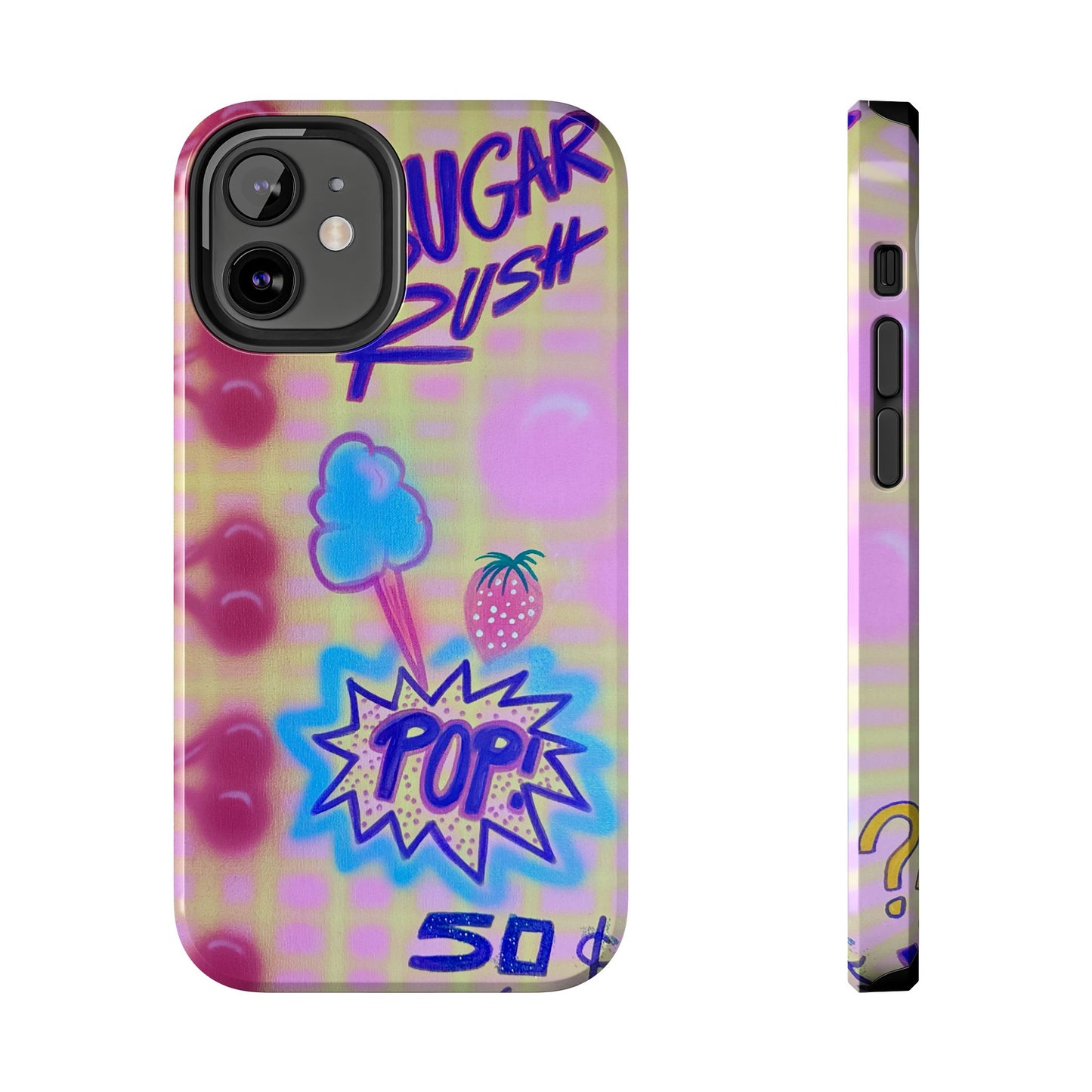 "sugar rush" airbrush iPhone case