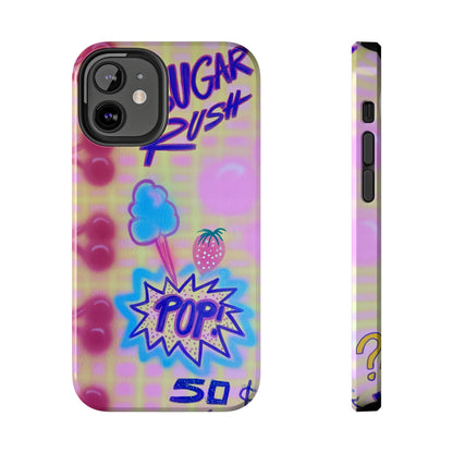 "sugar rush" airbrush iPhone case