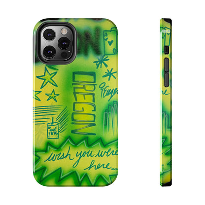 "oregon" airbrush iPhone case