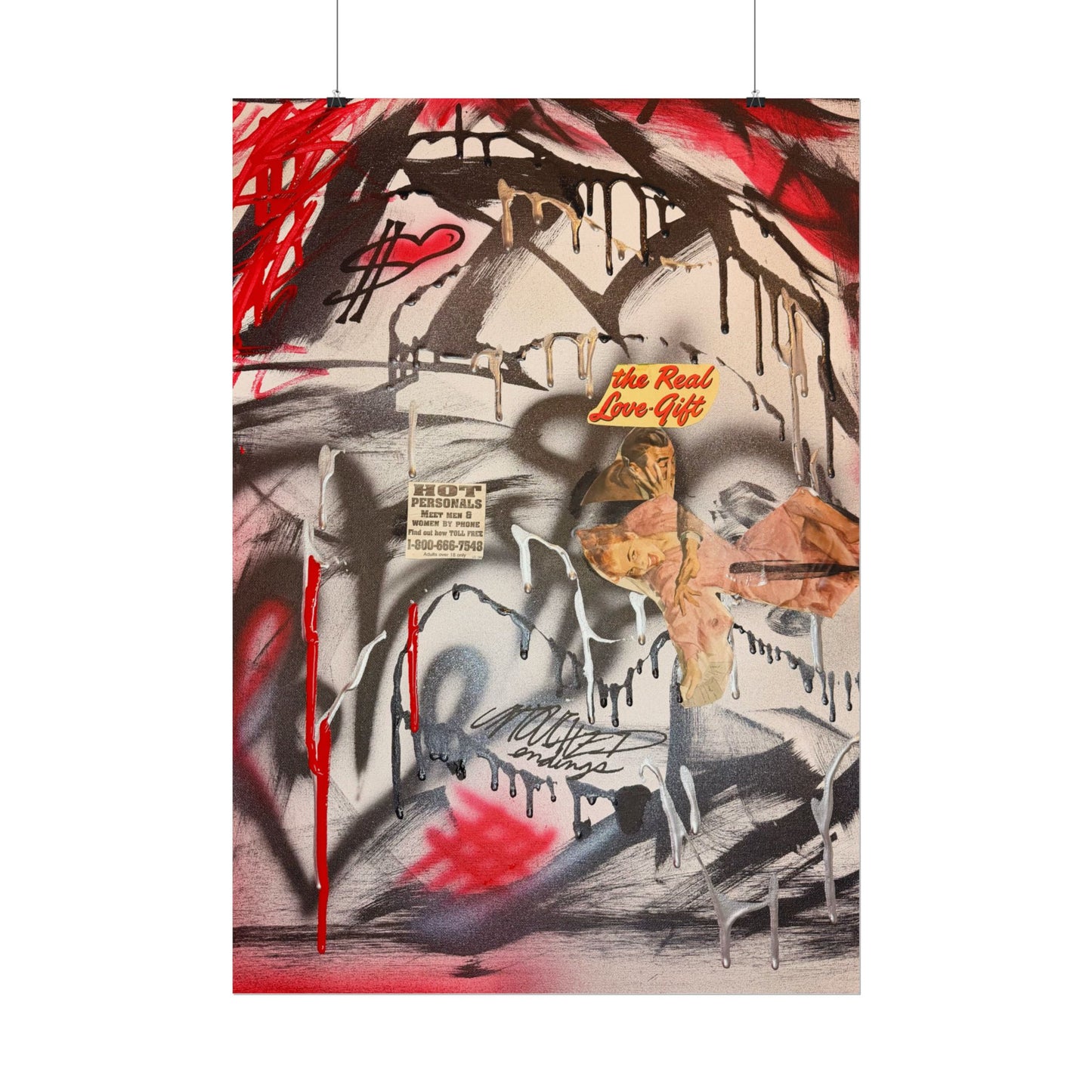 early access airbrush rolled print