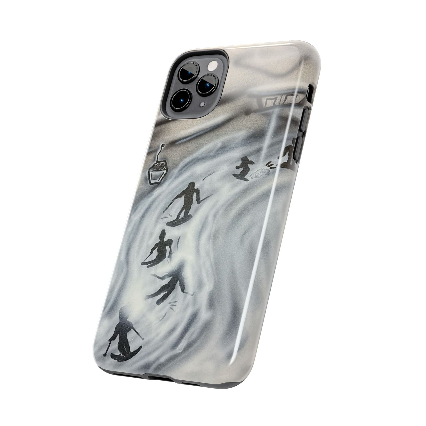 "arctic avalanche" airbrush iPhone case