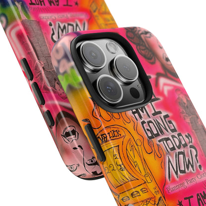 "out of luck" airbrush iPhone case