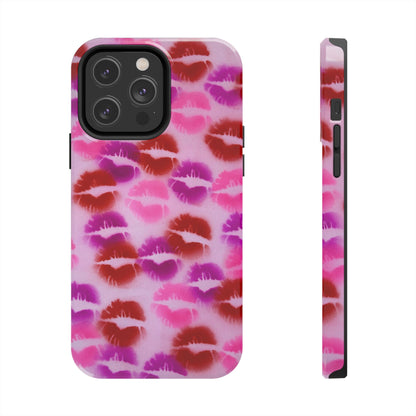 "mwah" airbrush iPhone case
