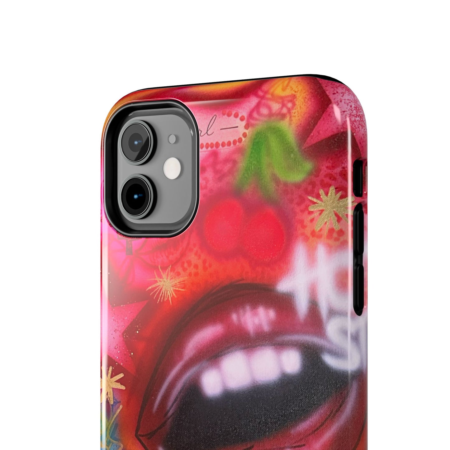 "hot stuff" airbrush iPhone case