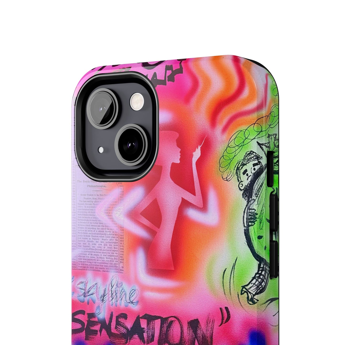 "skyline sensation" airbrush iPhone case