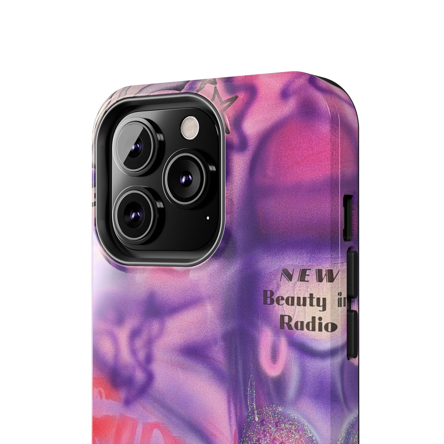 "mic check" airbrush iPhone case