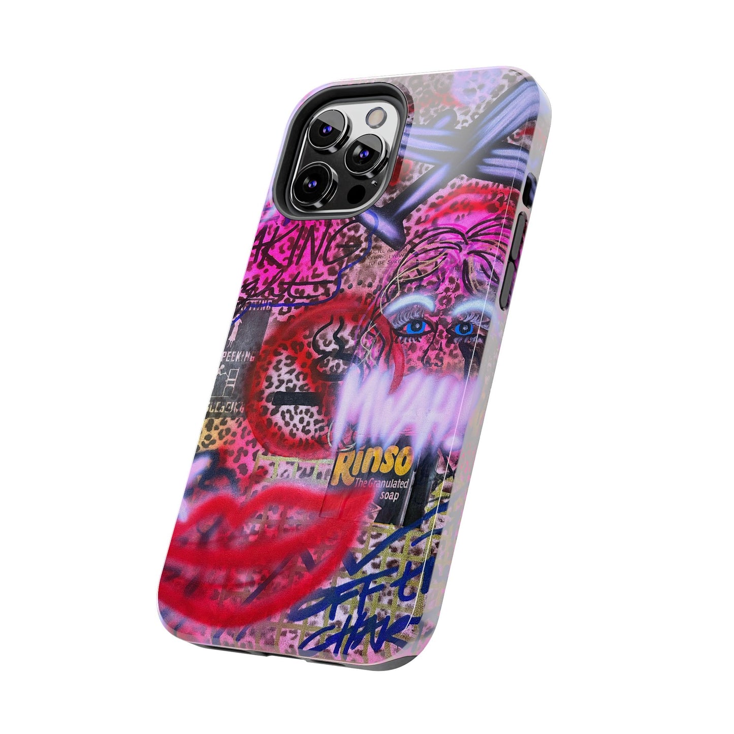 "taking flight" airbrush iPhone case