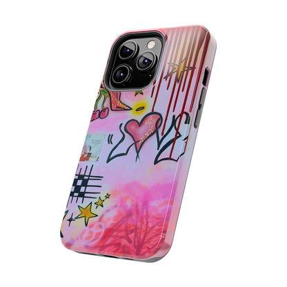 "cherry luvr" airbrush iPhone case