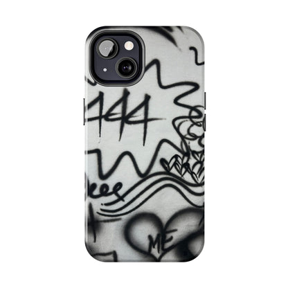 "444” airbrush iPhone case