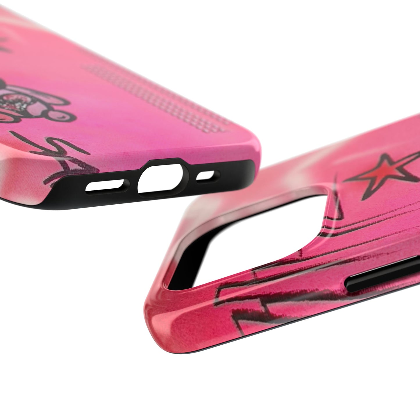 "teddy bear" airbrush iPhone case