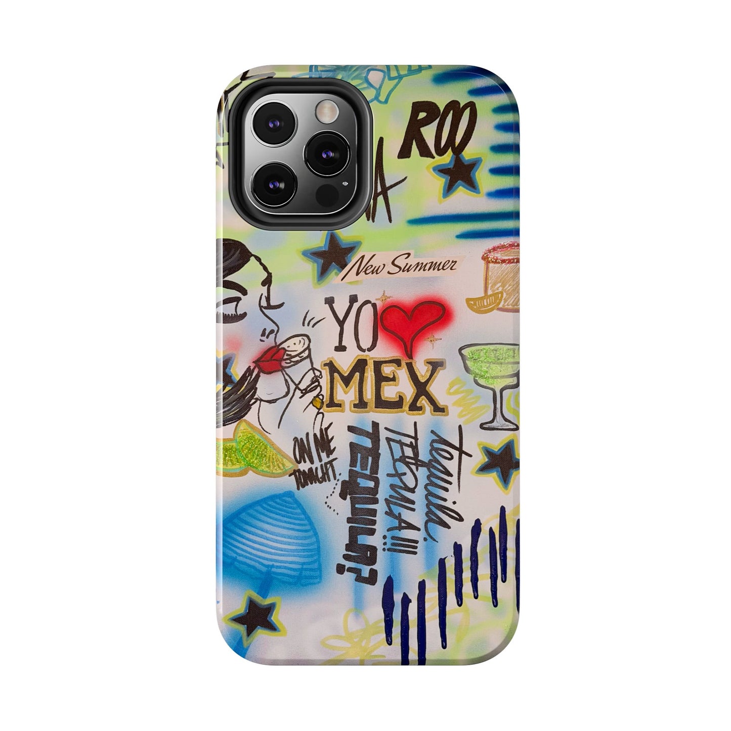 "salted lime" airbrush iPhone case