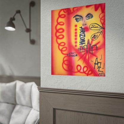 "tempe, az" airbrush rolled print