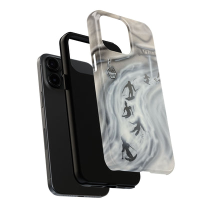 "arctic avalanche" airbrush iPhone case