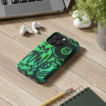 "POW! "airbrush iPhone case
