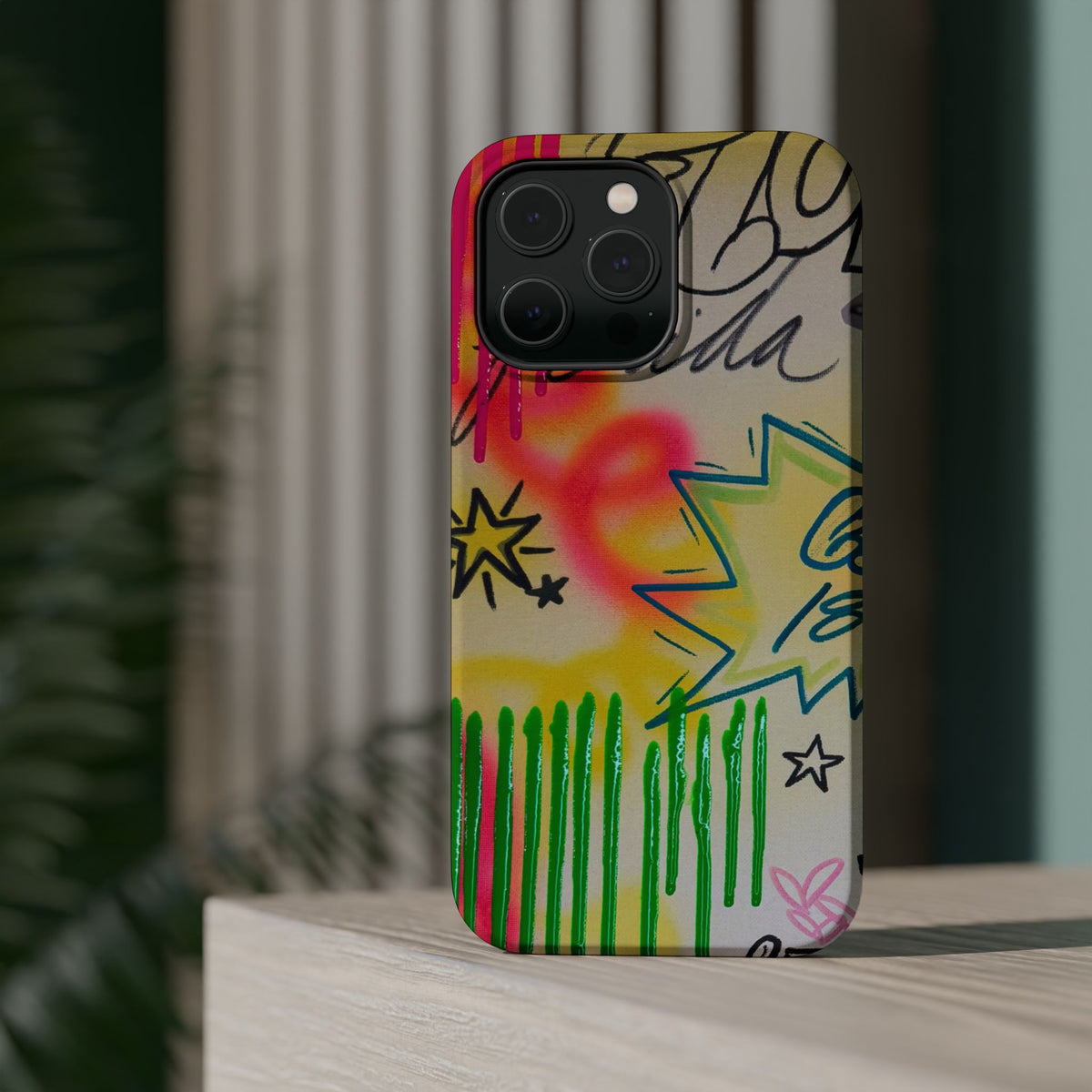 MagSafe "ferocious florida" airbrush iPhone case