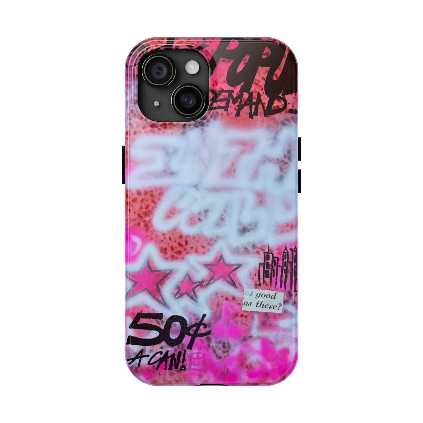 "in the wild" airbrush iPhone case