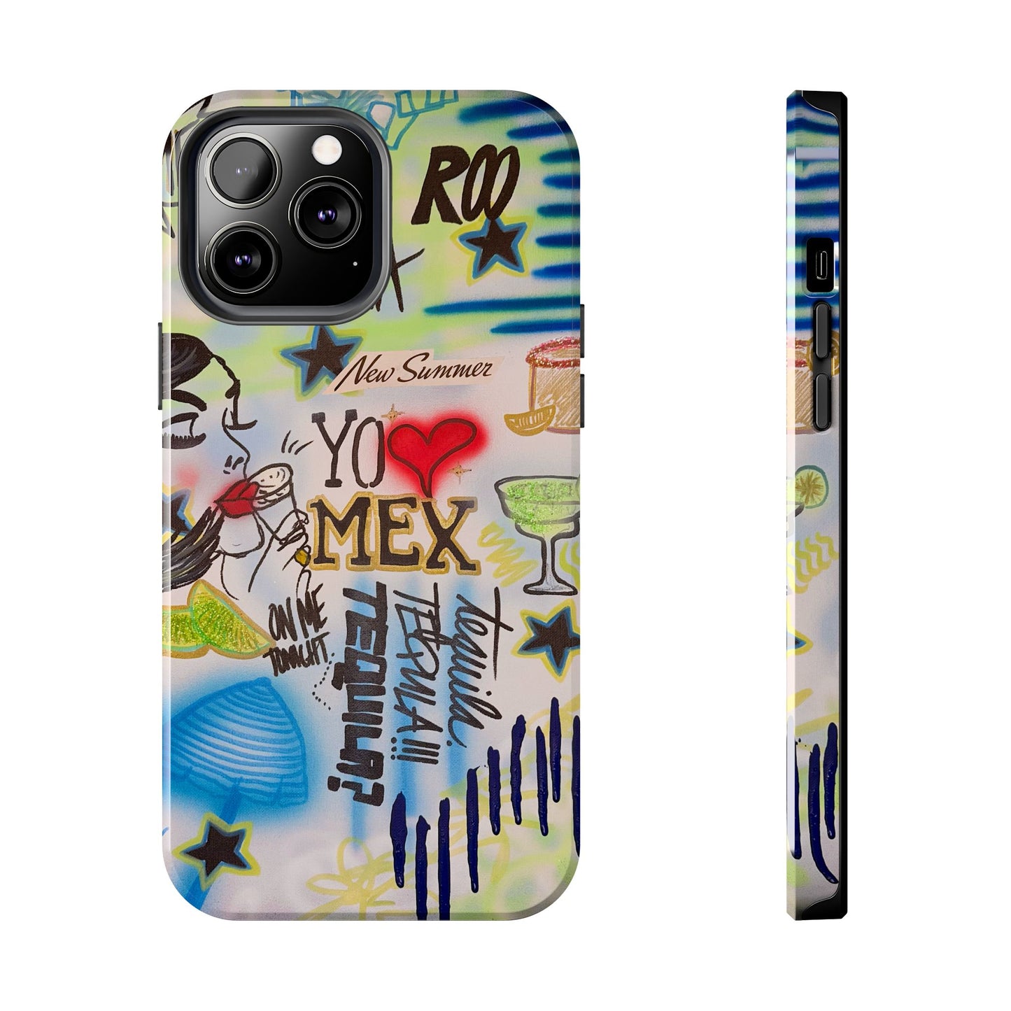 "salted lime" airbrush iPhone case