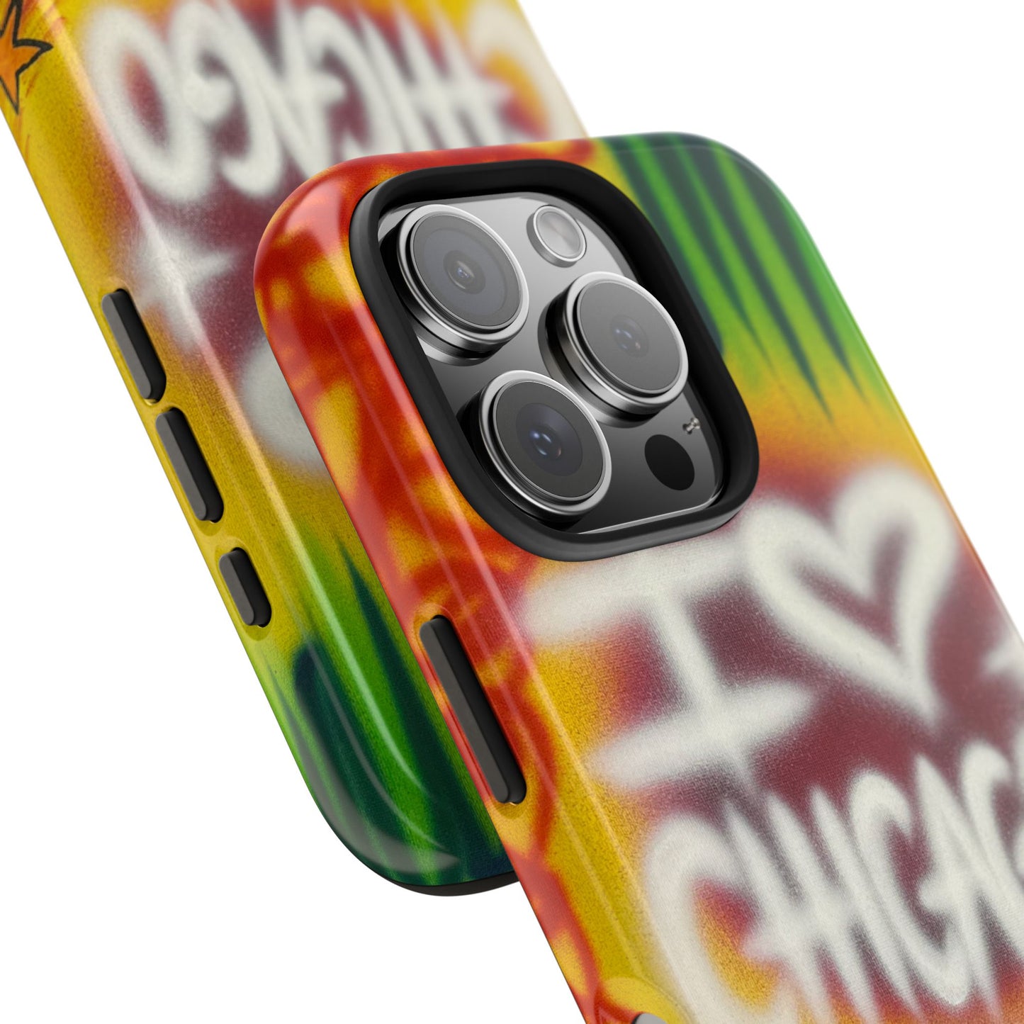 "chicago" airbrush iPhone case