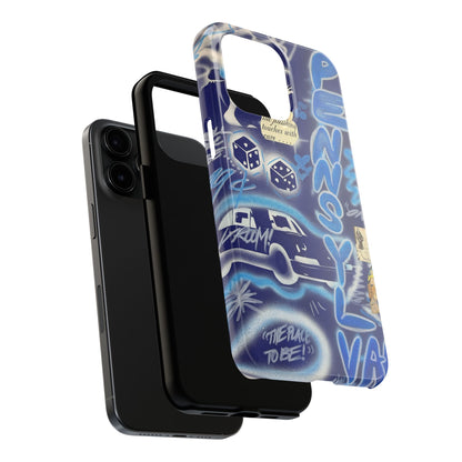 "state college, pa" airbrush iPhone case