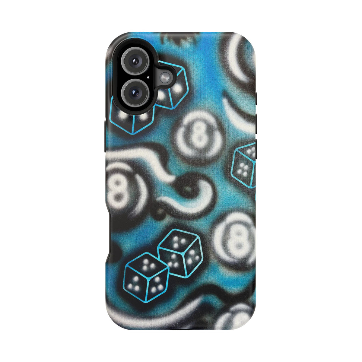 MagSafe "risk it!" airbrush iPhone case