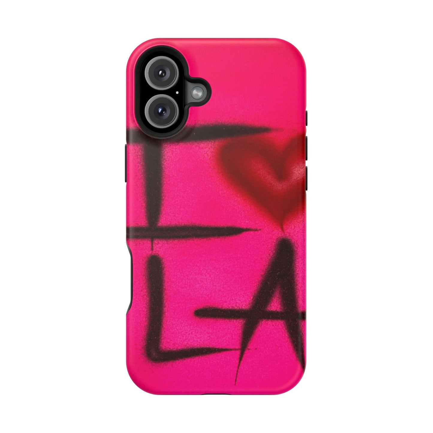 MagSafe „I ❤️ LA“ Airbrush iPhone-Hülle