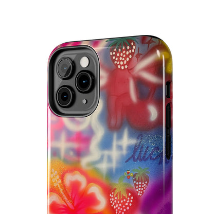 "luck and luv" airbrush iPhone case