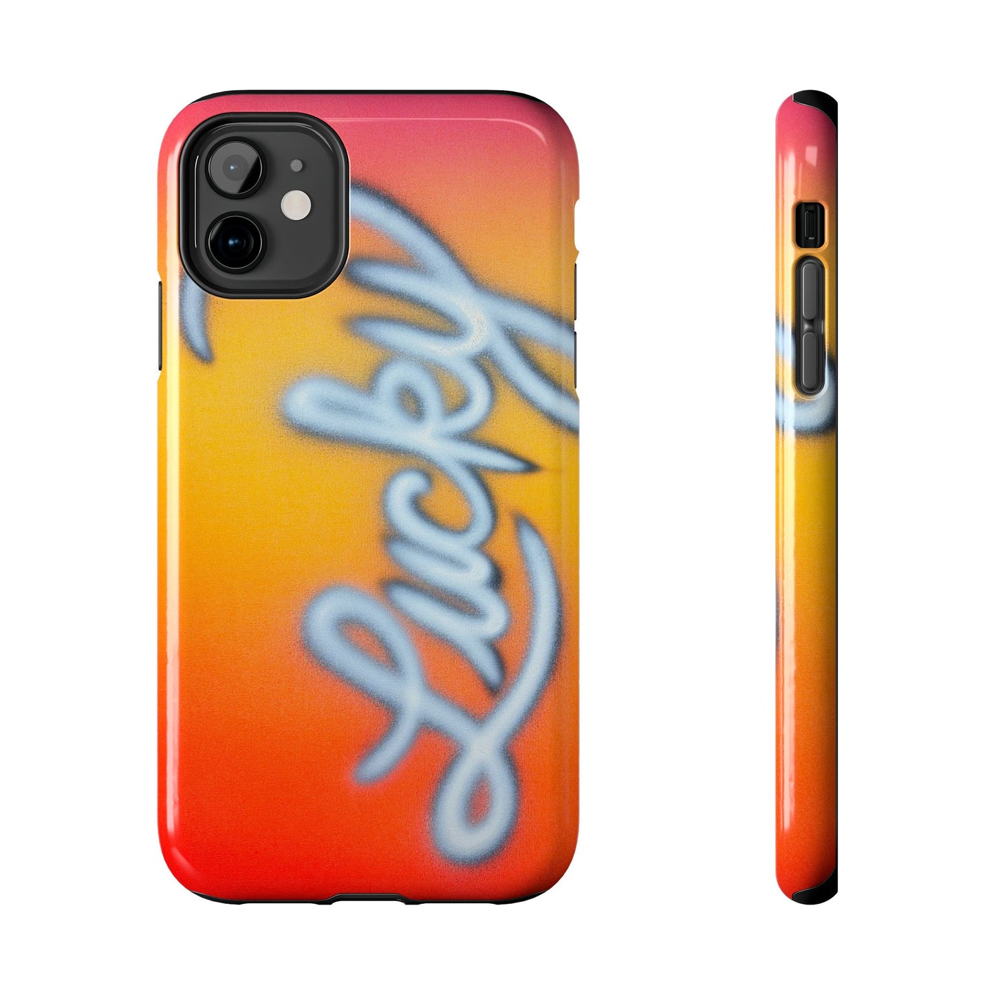 "lucky" airbrush iPhone case
