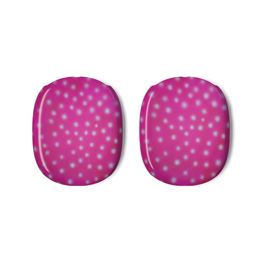 "bubblegum polka dot" airbrush airpod max covers
