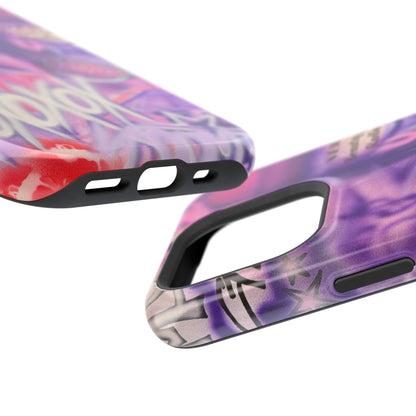 MagSafe "mic check" airbrush iPhone case