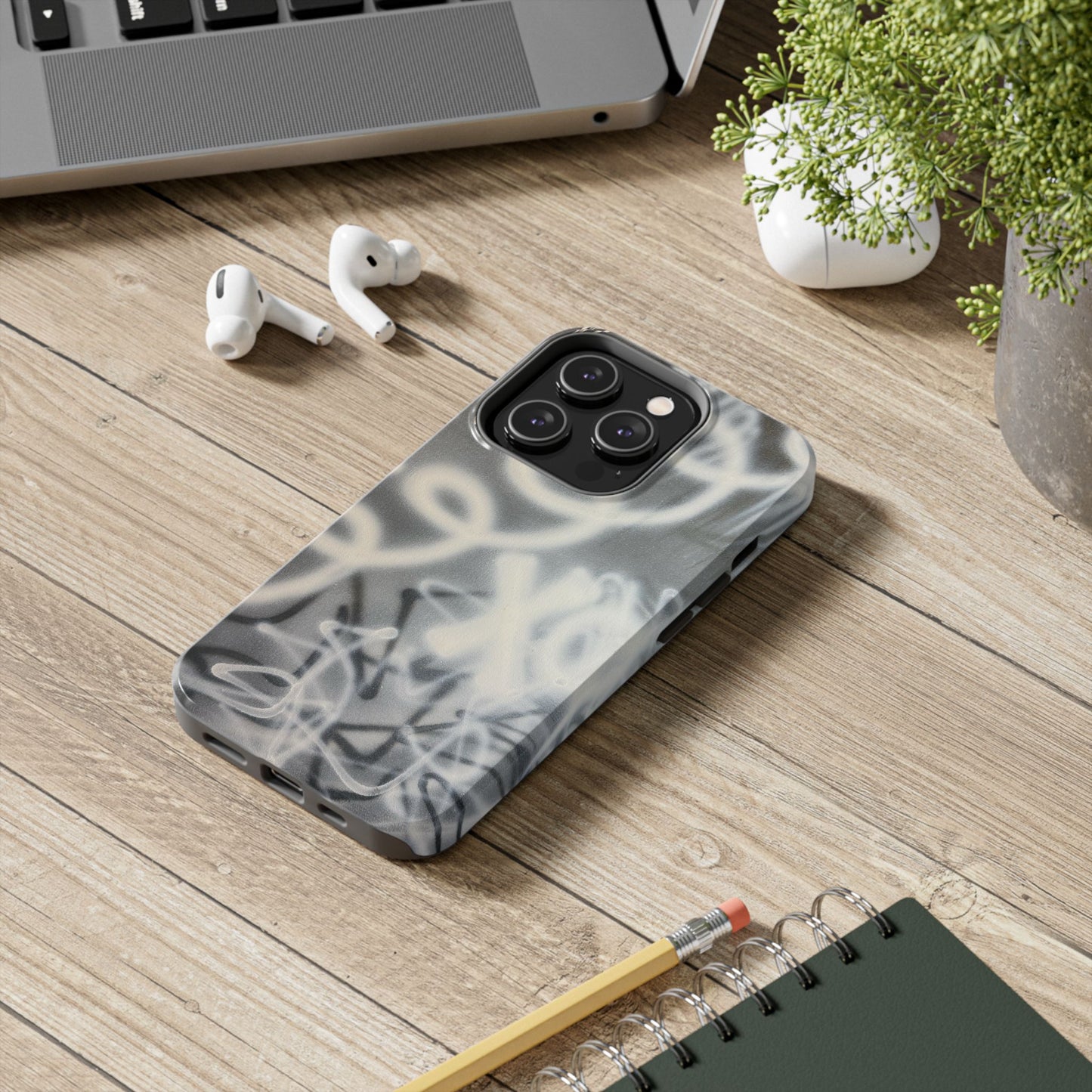 "spatial blur" airbrush iPhone case