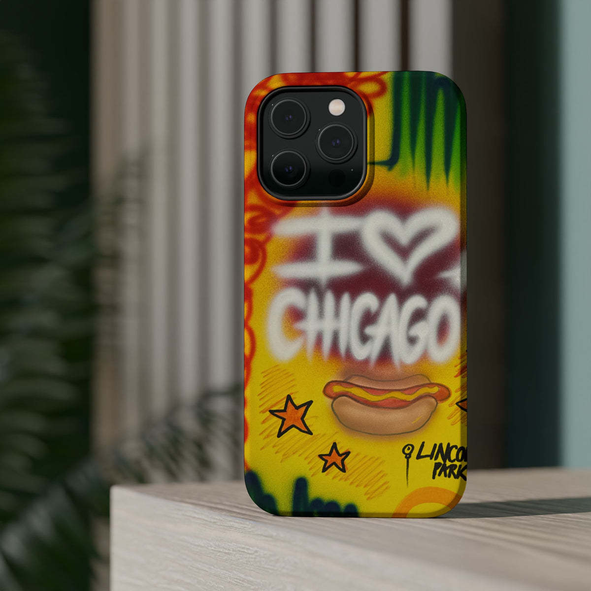 MagSafe "chicago" airbrush iPhone case
