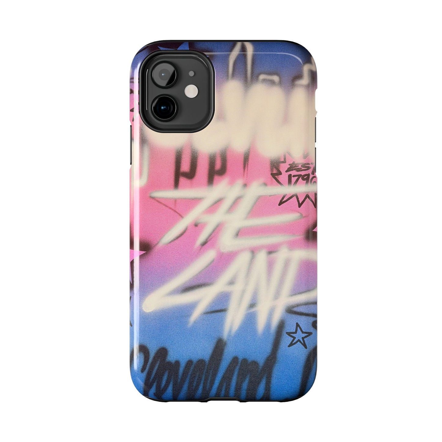 "cleveland" airbrush iPhone case