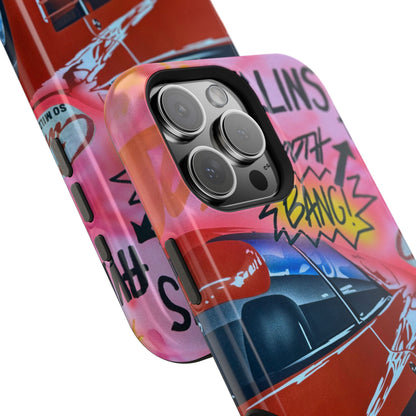 MagSafe "miami momentos" airbrush iPhone case