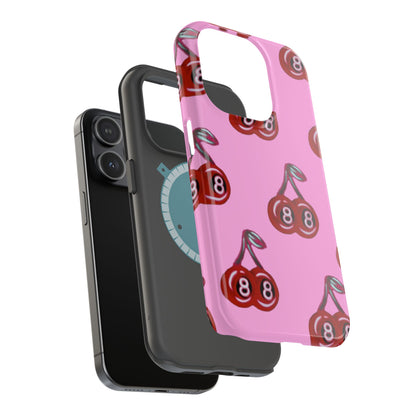 MagSafe "cami cherry pink" Airbrush iPhone Hülle
